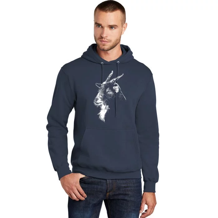 Goat Head Tall Hoodie