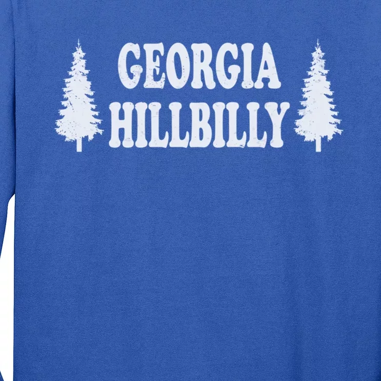 Georgia Hillbilly Gift Long Sleeve Shirt