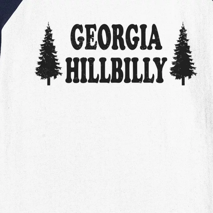 Georgia Hillbilly Gift Baseball Sleeve Shirt