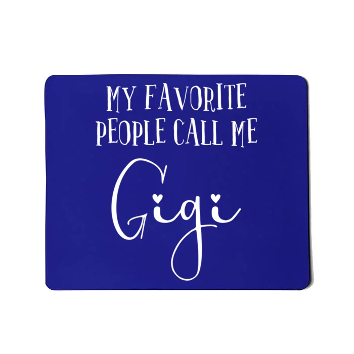 Gigi Heart Grandma Christmas Birthday MotherS Day Gift Mousepad