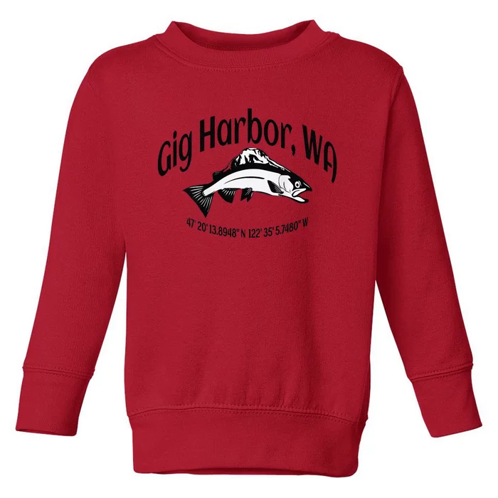 Gig Harbor Toddler Sweatshirt