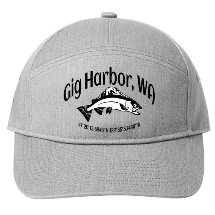 Gig Harbor 7-Panel Snapback Hat