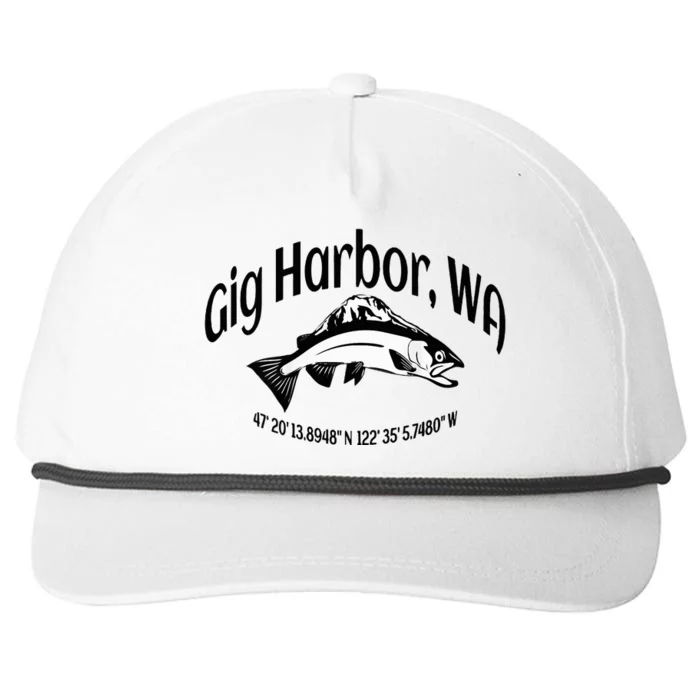 Gig Harbor Snapback Five-Panel Rope Hat