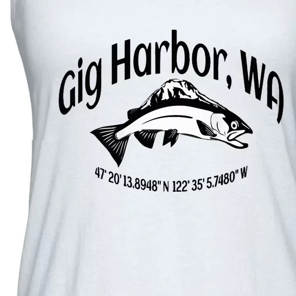 Gig Harbor Ladies Essential Flowy Tank