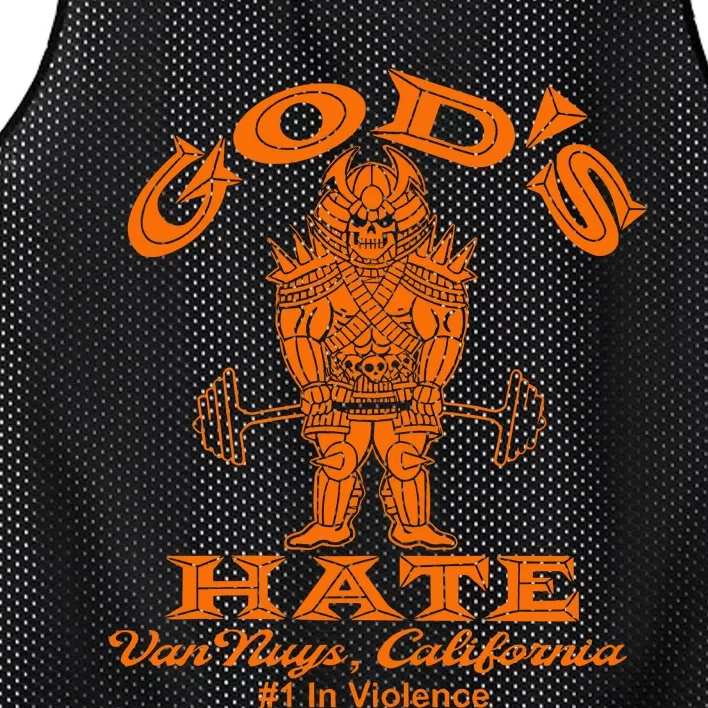 GoldS Hate Mesh Reversible Basketball Jersey Tank