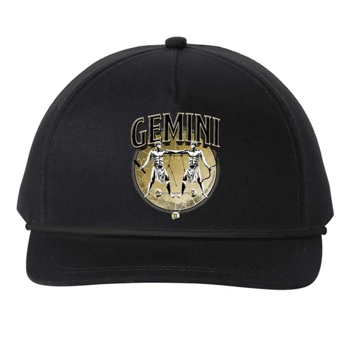 Gemini Horoscope Gemini Outfit May June Birthday Gemini Snapback Five-Panel Rope Hat