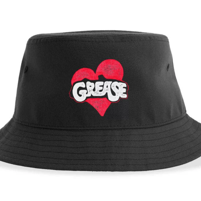 Grease Heart Sustainable Bucket Hat