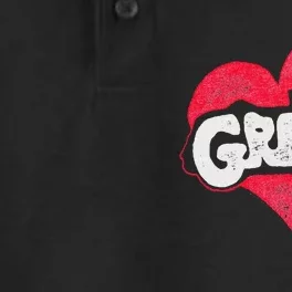 Grease Heart Dry Zone Grid Performance Polo