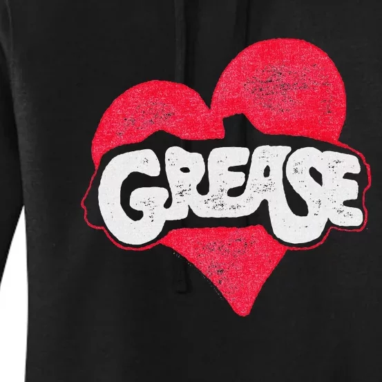 Grease Heart Women's Pullover Hoodie