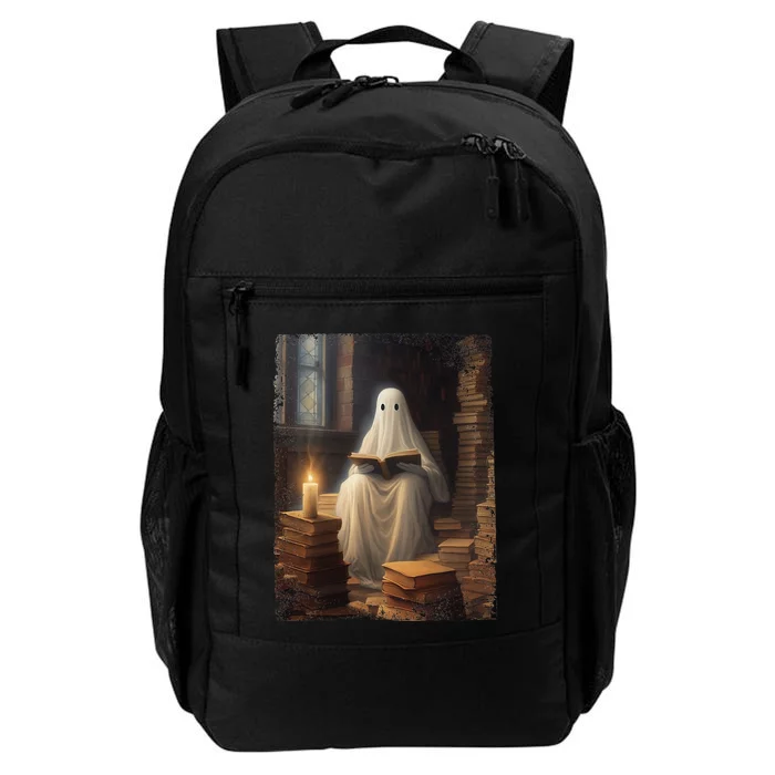 Gothic Halloween Ghost Reading Book Window Dark Academia Daily Commute Backpack