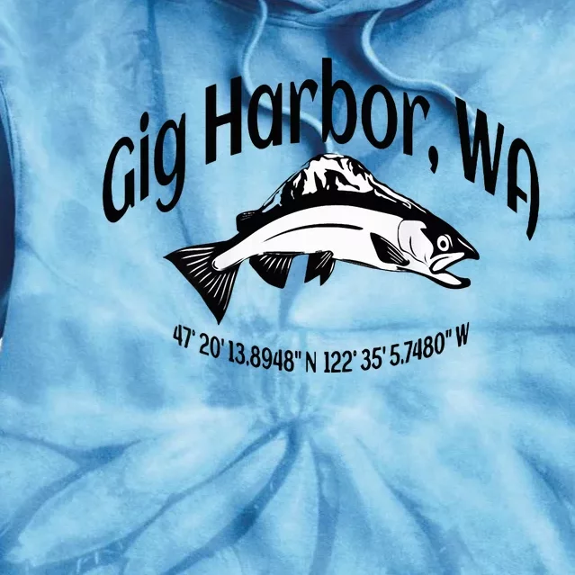 Gig Harbor Tie Dye Hoodie