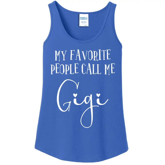 Gigi Heart Grandma Christmas Birthday MotherS Day Meaningful Gift Ladies Essential Tank