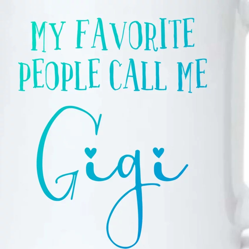 Gigi Heart Grandma Christmas Birthday MotherS Day Meaningful Gift Black Color Changing Mug