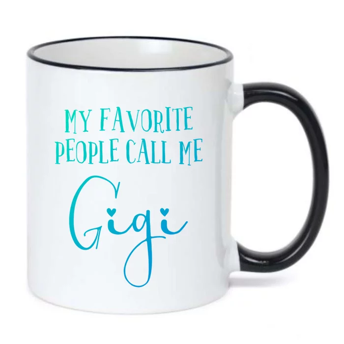 Gigi Heart Grandma Christmas Birthday MotherS Day Meaningful Gift Black Color Changing Mug