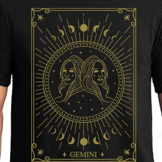 Gemini Horoscope Gemini Art Tee May June Birthday Gemini Pajama Set