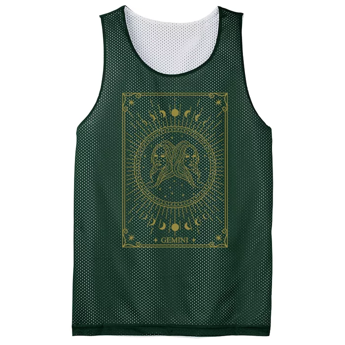 Gemini Horoscope Gemini Art Tee May June Birthday Gemini Mesh Reversible Basketball Jersey Tank