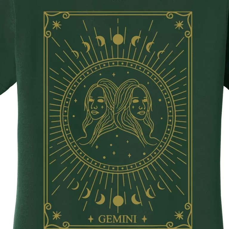 Gemini Horoscope Gemini Art Tee May June Birthday Gemini Women's T-Shirt