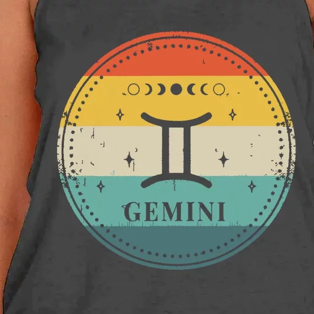 Gemini Horoscope Gemini May June Birthday Gemini Women's Knotted Racerback Tank