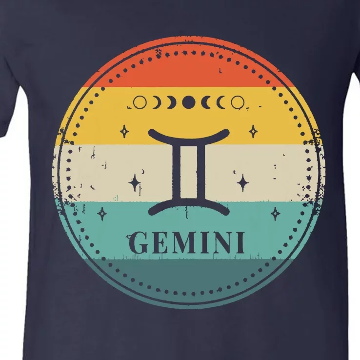 Gemini Horoscope Gemini May June Birthday Gemini V-Neck T-Shirt