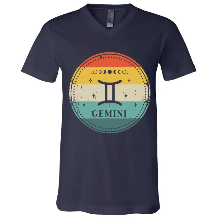 Gemini Horoscope Gemini May June Birthday Gemini V-Neck T-Shirt