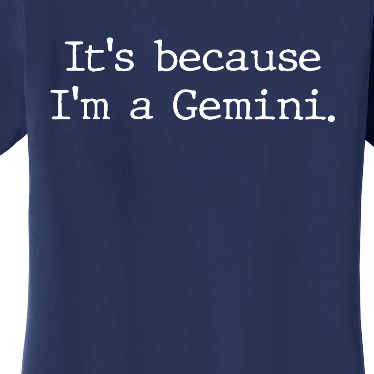 Gemini Horoscope Gift Women Girl Men Zodiac Sign Astrology Women's T-Shirt