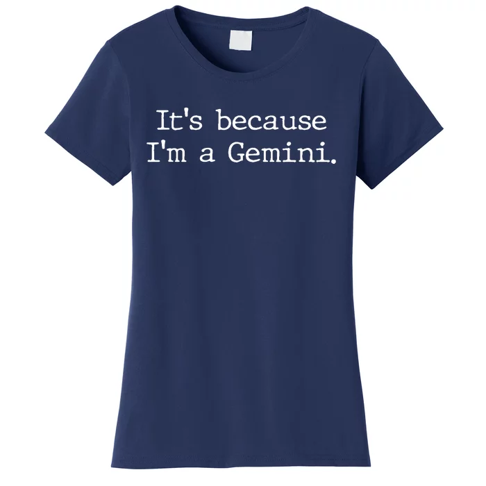 Gemini Horoscope Gift Women Girl Men Zodiac Sign Astrology Women's T-Shirt