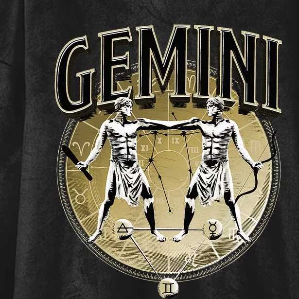 Gemini Horoscope Gemini Outfit May June Birthday Gemini Hooded Wearable Blanket