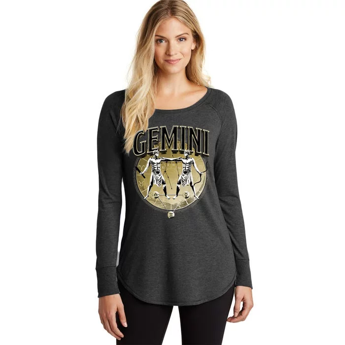 Gemini Horoscope Gemini Outfit May June Birthday Gemini Women's Perfect Tri Tunic Long Sleeve Shirt