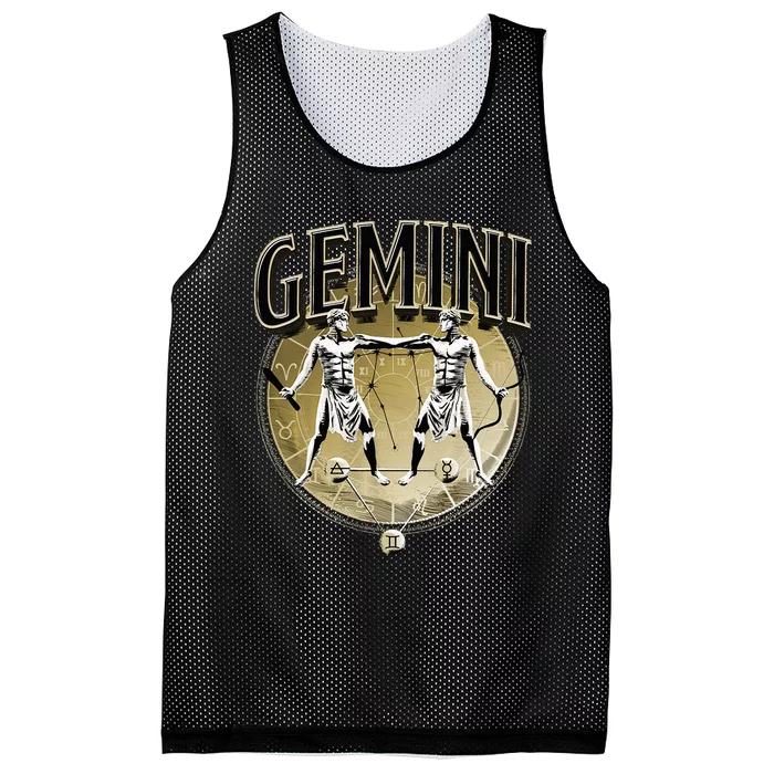 Gemini Horoscope Gemini Outfit May June Birthday Gemini Mesh Reversible Basketball Jersey Tank