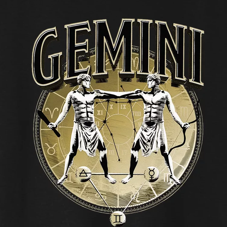 Gemini Horoscope Gemini Outfit May June Birthday Gemini Women's Crop Top Tee