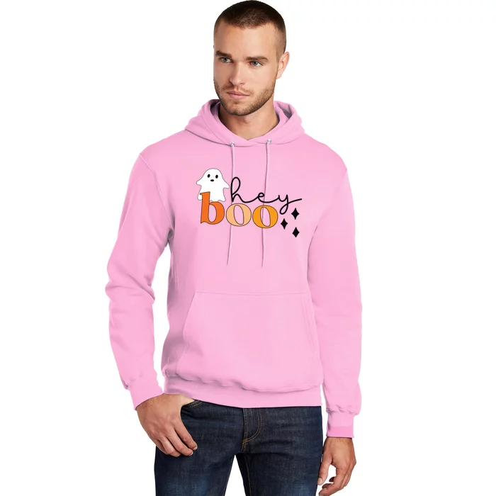 Ghost Halloween Hey Boo Halloweenboo Hoodie