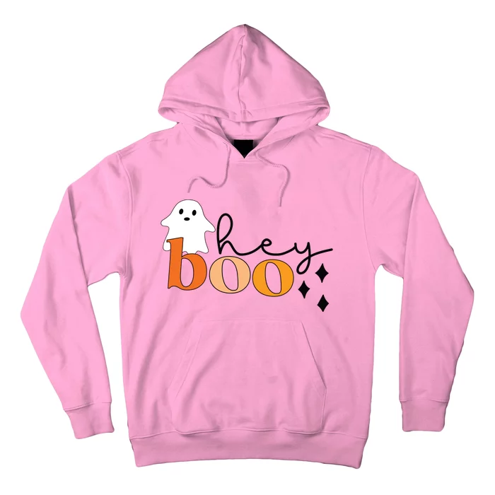 Ghost Halloween Hey Boo Halloweenboo Hoodie