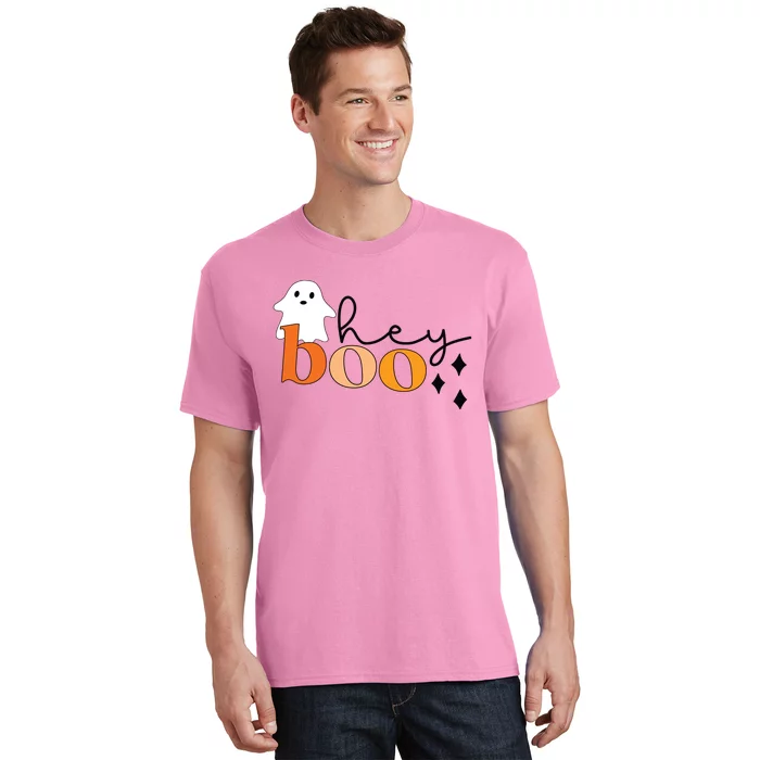 Ghost Halloween Hey Boo Halloweenboo T-Shirt