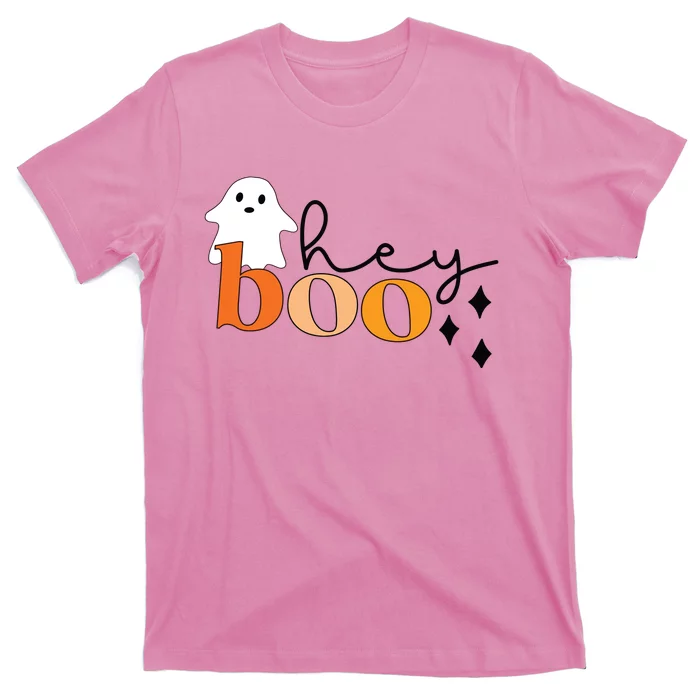 Ghost Halloween Hey Boo Halloweenboo T-Shirt