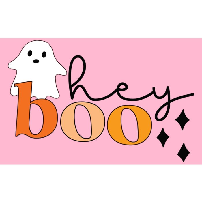 Ghost Halloween Hey Boo Halloweenboo Bumper Sticker