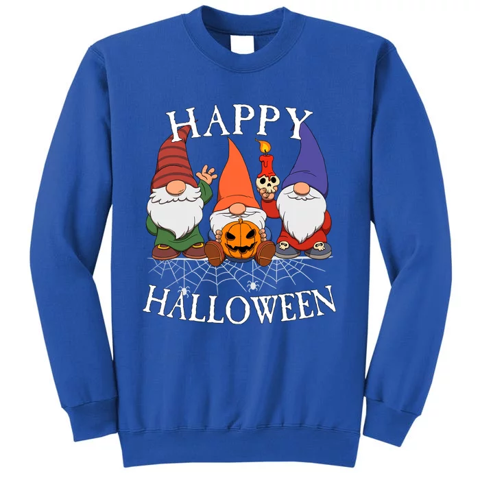 Gnomes Happy Halloween Couples Gift Tall Sweatshirt