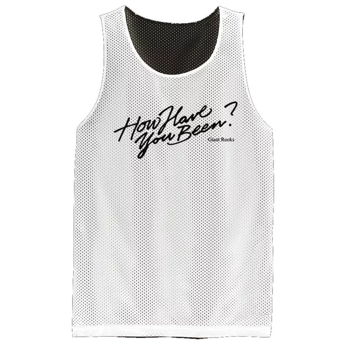 Giantrooks How Have You Been Mesh Reversible Basketball Jersey Tank