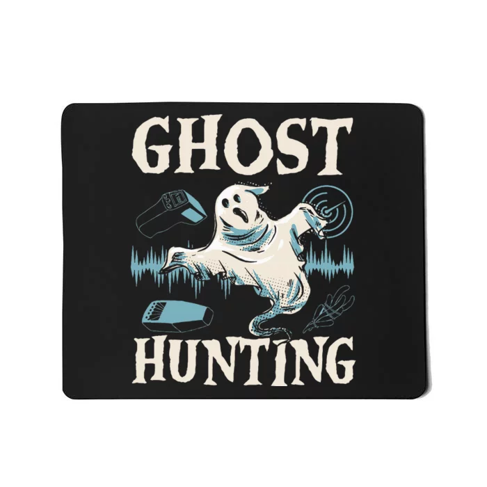 Ghost Hunting Halloween Season Spooky Trick Or Treat Mousepad