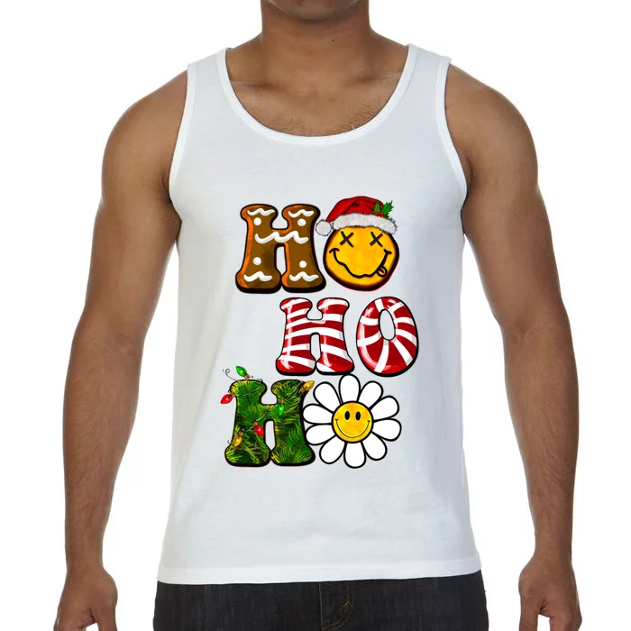 Groovy Ho Ho Ho Christmas Comfort Colors® Tank Top