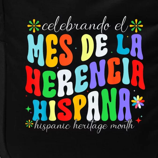 Groovy Hispanic Heritage Month Mes De La Herencia Hispana Impact Tech Backpack