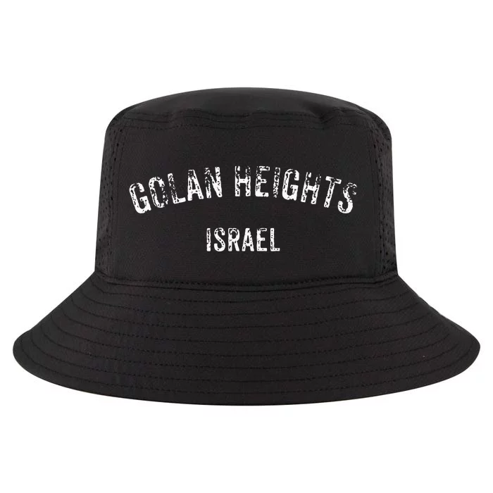 Golan Heights Israeli Sovereignty Trump Maga Hanukkah Cool Comfort Performance Bucket Hat