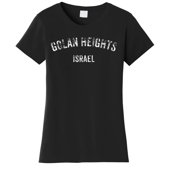 Golan Heights Israeli Sovereignty Trump Maga Hanukkah Women's T-Shirt