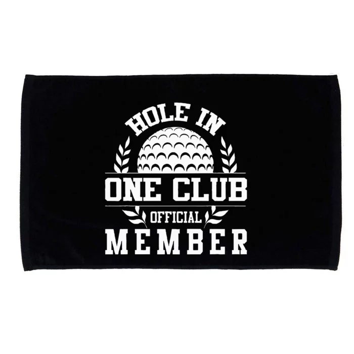 Golf Hole In One Hole In One Club Golfing Sport Golfer Microfiber Hand Towel