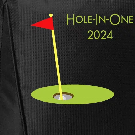 Golf Hole In One 2024 Sport Themed Golfing Design For Golfer City Backpack