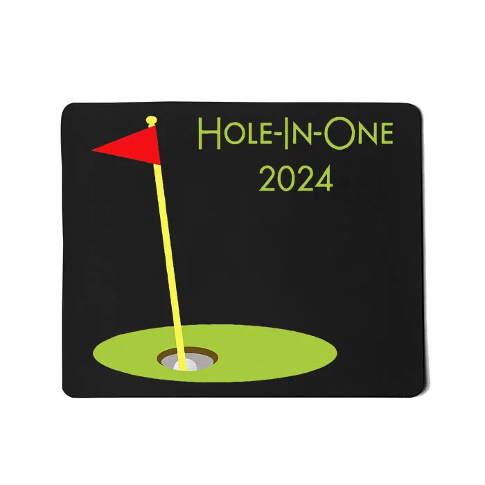 Golf Hole In One 2024 Sport Themed Golfing Design For Golfer Mousepad