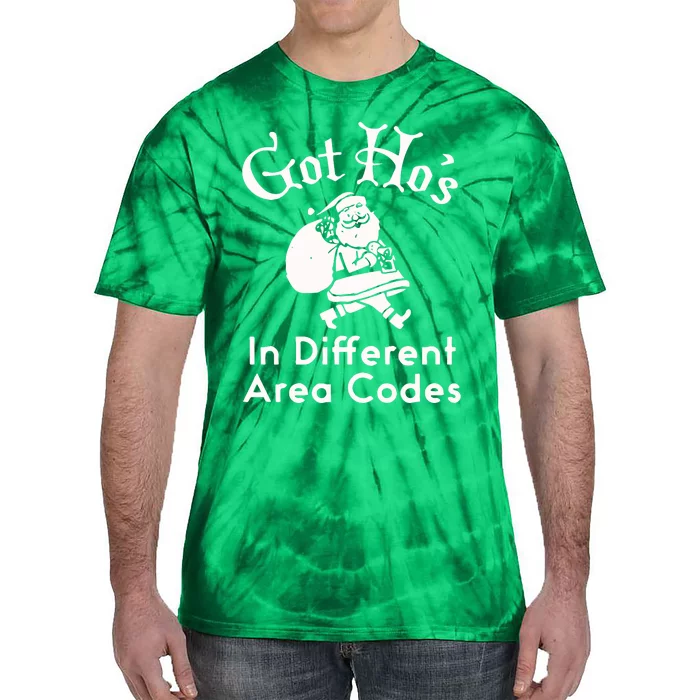 Got HoS In Different Area Codes Tie-Dye T-Shirt