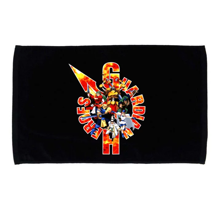 Guardian Heroes (Japanese Art) Microfiber Hand Towel