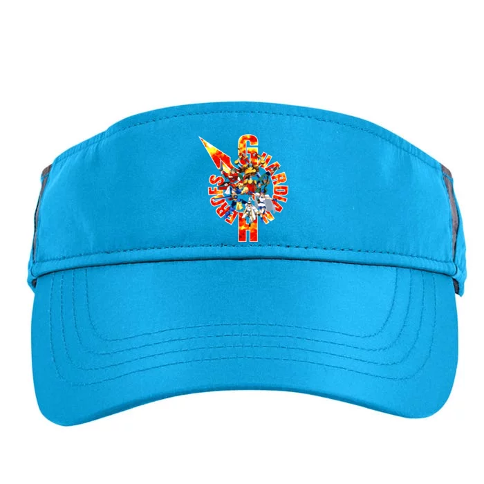 Guardian Heroes (Japanese Art) Adult Drive Performance Visor