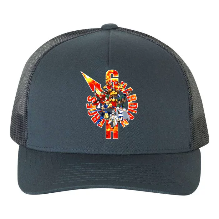 Guardian Heroes (Japanese Art) Yupoong Adult 5-Panel Trucker Hat