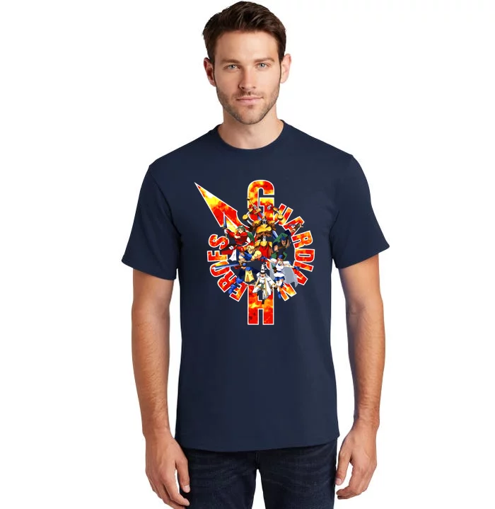 Guardian Heroes (Japanese Art) Tall T-Shirt